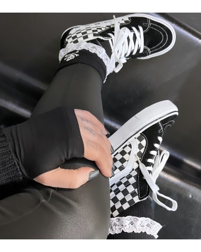 ZAPAS DE BOTA RETRO CUADROS PLATAFORMA|LA Oveja Negra Shop.