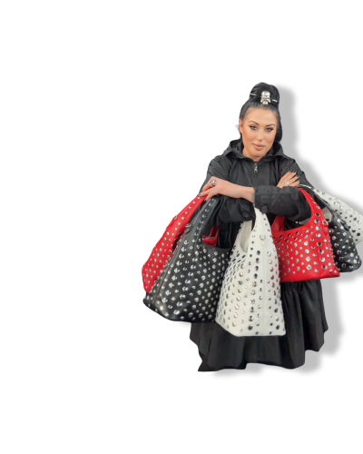 BOLSO PUNK AND ROCK GRANDE|LA OVEJA NEGRA SHOP.