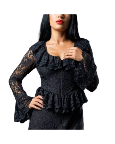 TOP CORSET ROCOÒ BLANCO|LA Oveja Negra Shop.