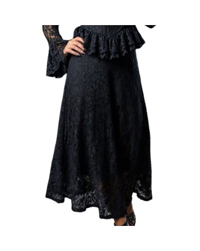 FALDA ENCAJE LAZY|LA Oveja Negra SHOP.