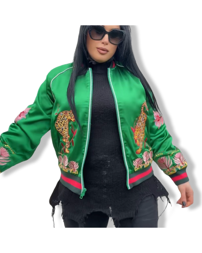 BOMBER JAGUAR MINUETO|LA OVEJA NEGRA SHOP.