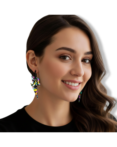 PENDIENTES CALAVERA GLAM|LA Oveja Negra Shop.