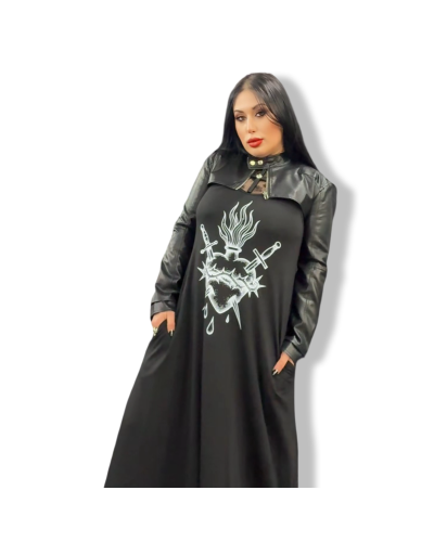 VESTIDO LARGO TOCK IS MU SOUL|LA OVEJA NEGRA SHOP|DARK SHEEPS.