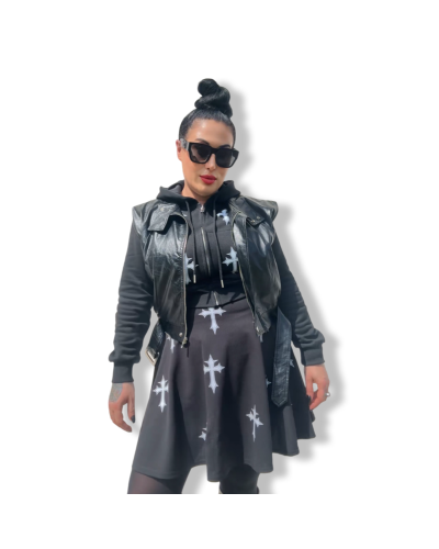 CHALECO RETRO MINA|LA OVEJA NEGRA SHOP.