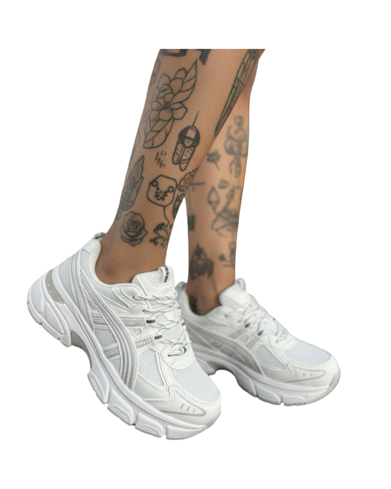 ZAPAS RUNING DIVA WHITE|LA OVEJA NEGRA SHOP.