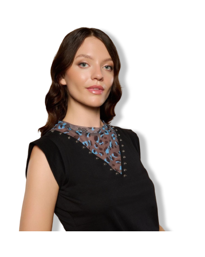 CAMISETA BLACK GENETTA MINUETO|LA OVEJA NEGRA SHOP.