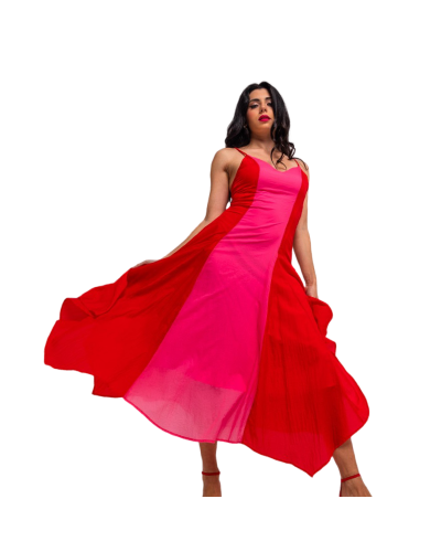 VESTIDO LARGO FLUIDO NOCTURNA|LA OVEJA NEGRA SHOO|LOLINA.