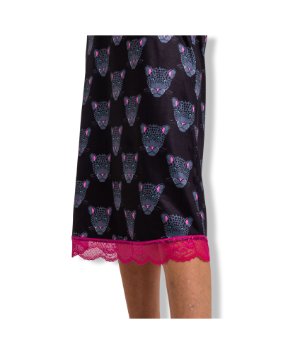 VESTIDO LENCERONOCTURNA|LA OVEJA NEGRA SHOP|LOLINA.