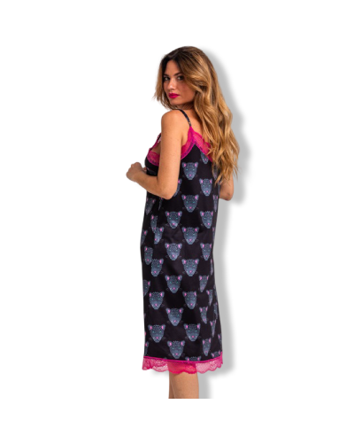 VESTIDO LENCERONOCTURNA|LA OVEJA NEGRA SHOP|LOLINA.