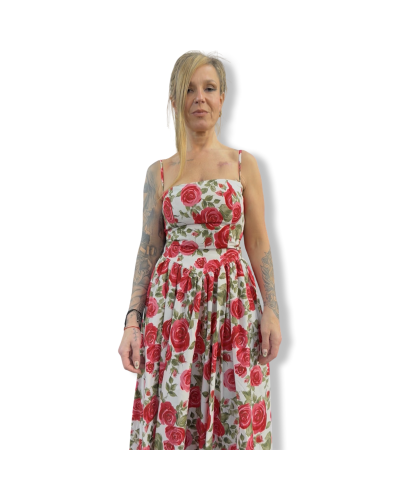 VESIDO VINTAGE LARGO GRETA GARDEN|LA Oveja Negra Shop.
