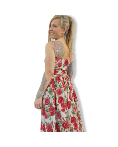 VESIDO VINTAGE LARGO GRETA GARDEN|LA Oveja Negra Shop.