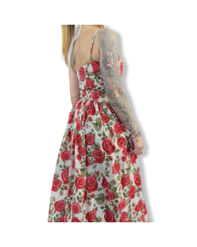 VESIDO VINTAGE LARGO GRETA GARDEN|LA Oveja Negra Shop.