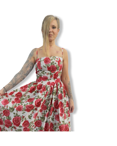 VESIDO VINTAGE LARGO GRETA GARDEN|LA Oveja Negra Shop.