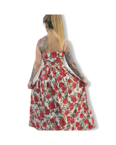 VESIDO VINTAGE LARGO GRETA GARDEN|LA Oveja Negra Shop.