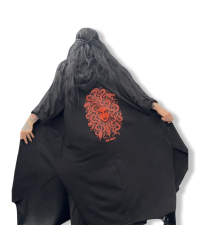 CHAQUETA LARGA MEDUSA|LA OVEJA NEGRA SHOP|DARK SHEEPS.