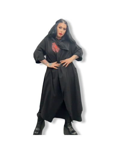 CHAQUETA LARGA MEDUSA|LA OVEJA NEGRA SHOP|DARK SHEEPS.