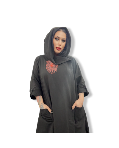 CHAQUETA LARGA MEDUSA|LA OVEJA NEGRA SHOP|DARK SHEEPS.