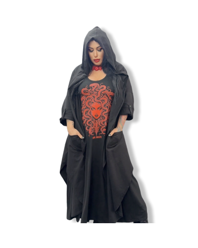 CHAQUETA LARGA MEDUSA|LA OVEJA NEGRA SHOP|DARK SHEEPS.