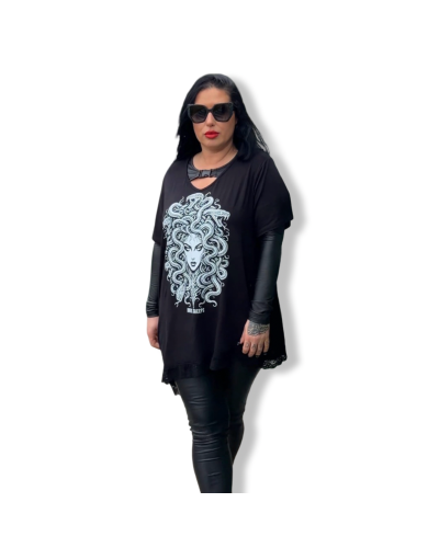CAMISETA TÙNICA MEDUSA|DARK SHEEPS|LA OVEJA NEGRA SHOP.