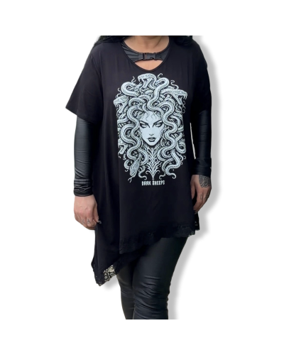 CAMISETA TÙNICA MEDUSA|DARK SHEEPS|LA OVEJA NEGRA SHOP.