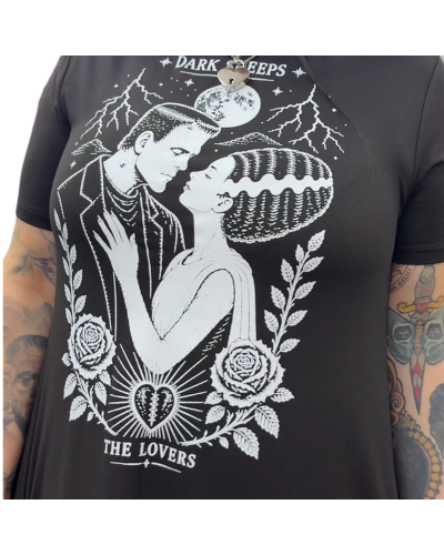 VESTIDO TAROT THE LOVERS|LA OVEJA NEGRA SHOP|DARK SHEEPS.