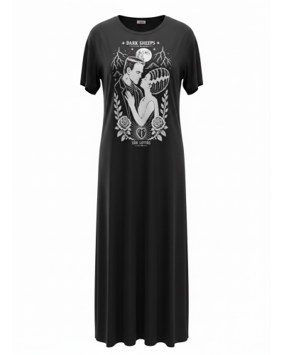 VESTIDO TAROT THE LOVERS|LA OVEJA NEGRA SHOP|DARK SHEEPS.