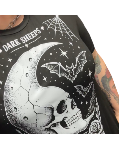 VESTIDO TAROT THE MOON|LA OVEJA NEGRA SHOP|DARK SHEEPS.