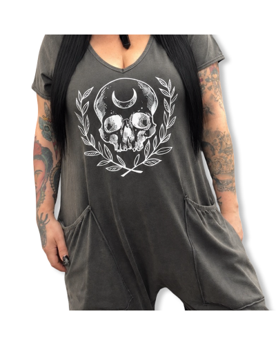 VESTIDO TAROT THE MOON|LA OVEJA NEGRA SHOP|DARK SHEEPS.