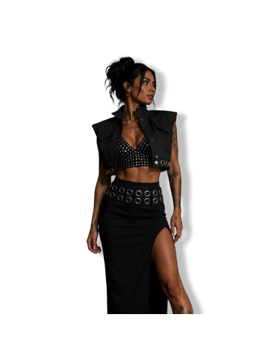TOP TACHUELAS ROCK STUD|LA OVEJA NEGRA SHOP.