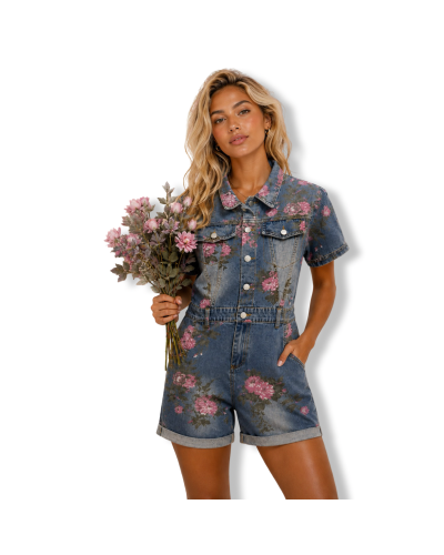 MONO VINTAGE FLORAL TEJANO|LA Oveja Negra SHOP.