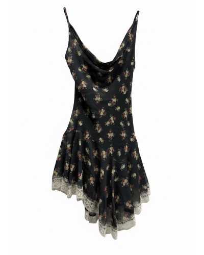 VESTIDO FLORAL ASIMÈTRICO|LA Oveja Negra Shop.