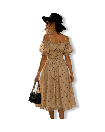 VESTIDO VINTAGE POLKA DOT.
