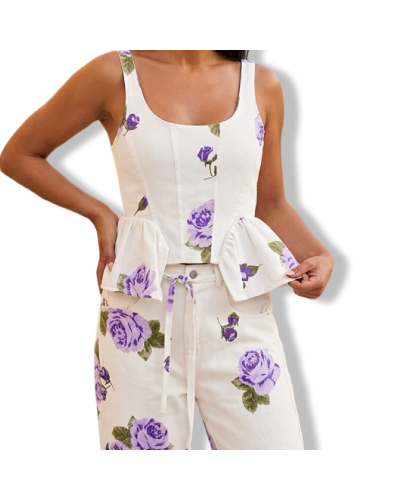 TOP LULU LILAC|LA OVEJA NEGRA SHOP.