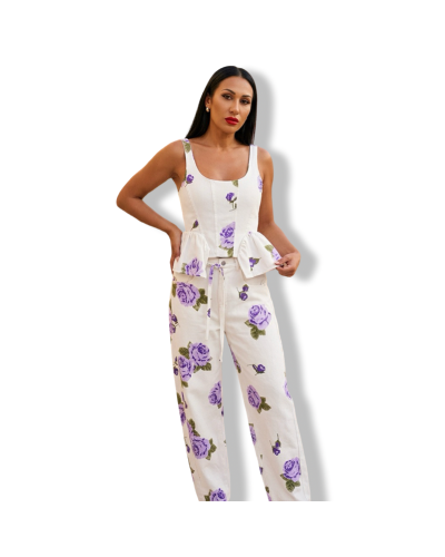 PANTALÒN LULU LILAC|LA Oveja Negra SHOP.