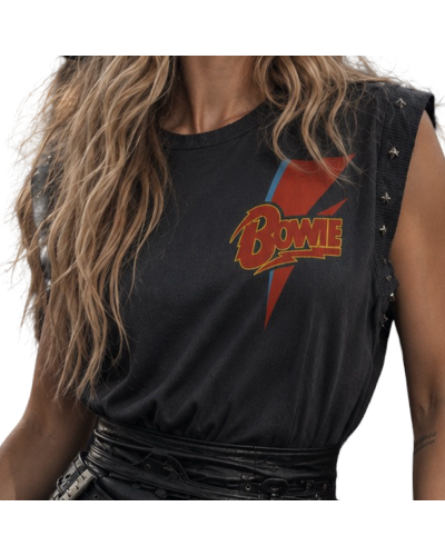CAMISETA BOWIE STAR| LA VOEJA NEGRA SHOP.