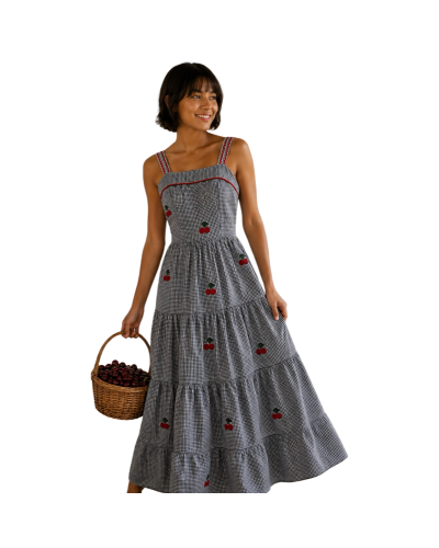 VESTIDO VINTAGE CHERRY LOVE.
