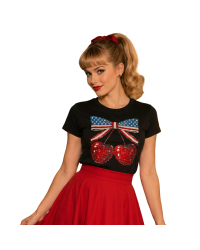 CAMISETA AMERICAN CHERRY.