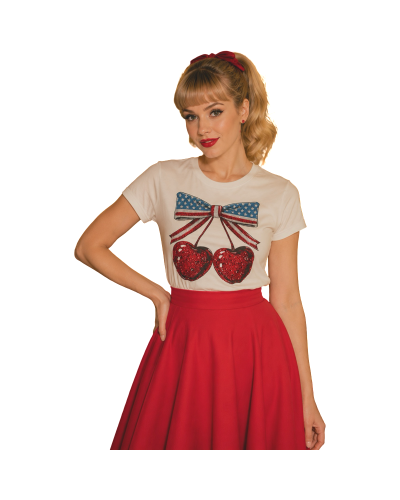 CAMISETA AMERICAN CHERRY.