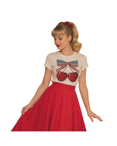 CAMISETA AMERICAN CHERRY.