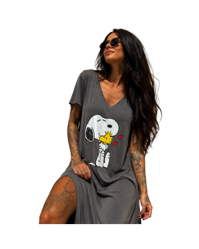 VESTIDO FADE OUT SNOOPY |LA OVEJA NEGRA SHOP.