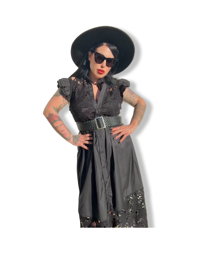 VESTIDO EVELINA GRIMMOIRE|LA OVEJA NEGRA SHOP.
