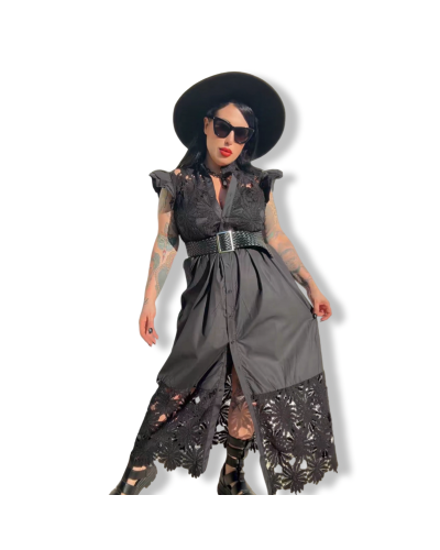 VESTIDO EVELINA GRIMMOIRE|LA OVEJA NEGRA SHOP.