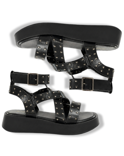 SANDALIA  REVENGE |LA OVEA NEGRA SHOP.