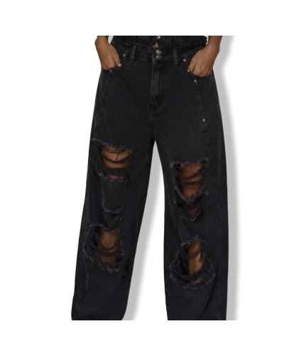 Pantalòn boyfriend roto|La Oveja Negra Shop.