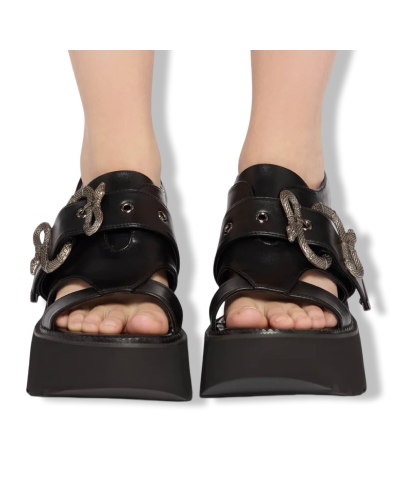 SANDALIA THE HOLLOW SNAKE BUCKLE KILLSTAR|LA Oveja Negra Shop.