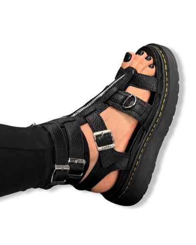 SANDALIA  REVENGE |LA OVEA NEGRA SHOP.