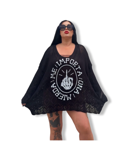 SWEATER ME IMPORTA UNA MIERDA|LA OVEJA NEGRA SHOP.