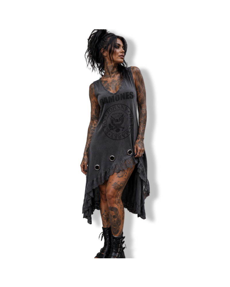VESTIDO RAMONES FADE OUT|LA OVEJA NEGRA SHOP.