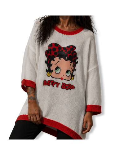 SWEATER BETTY BOOP OVERSIZE.