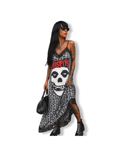 VESTIDO LENCERO MISFITS|LAOVEJA NEGRA SHOP.